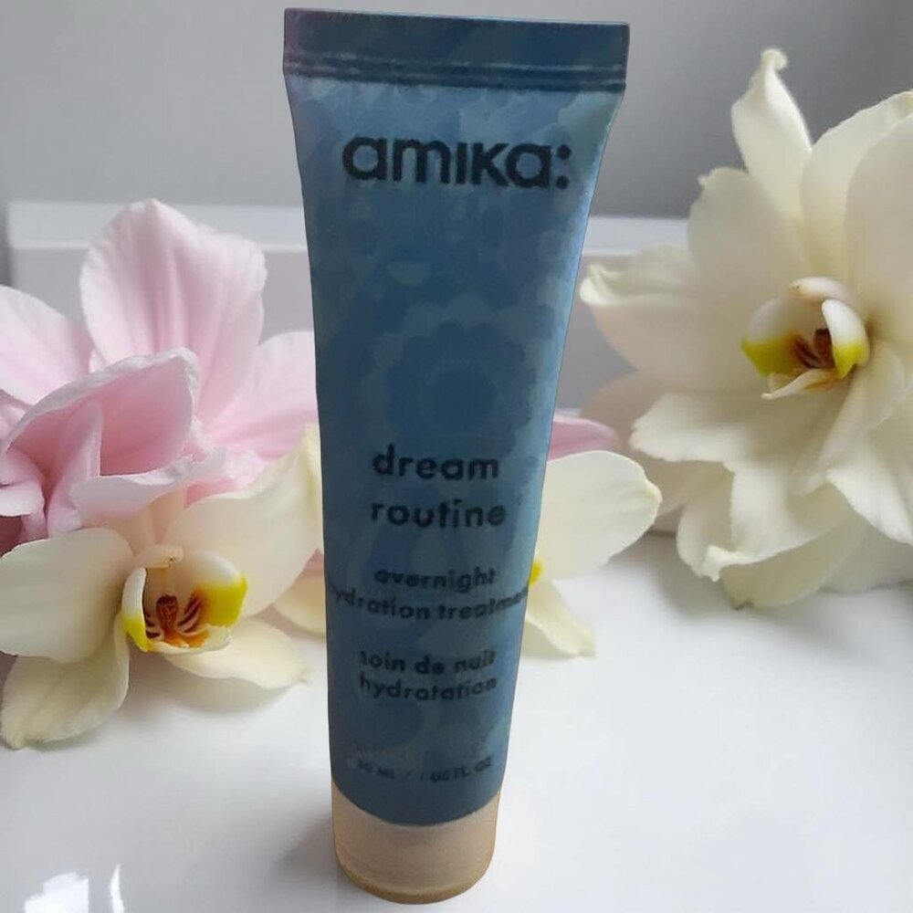 Amika Hydro Rush Dream Routine Overnight Hydration Treatment 1 oz Free